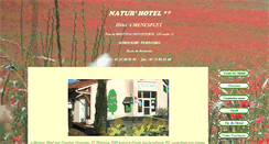 Desktop Screenshot of hotel-montpon.com