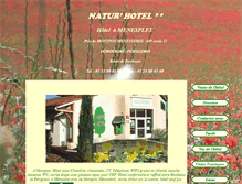 Tablet Screenshot of hotel-montpon.com